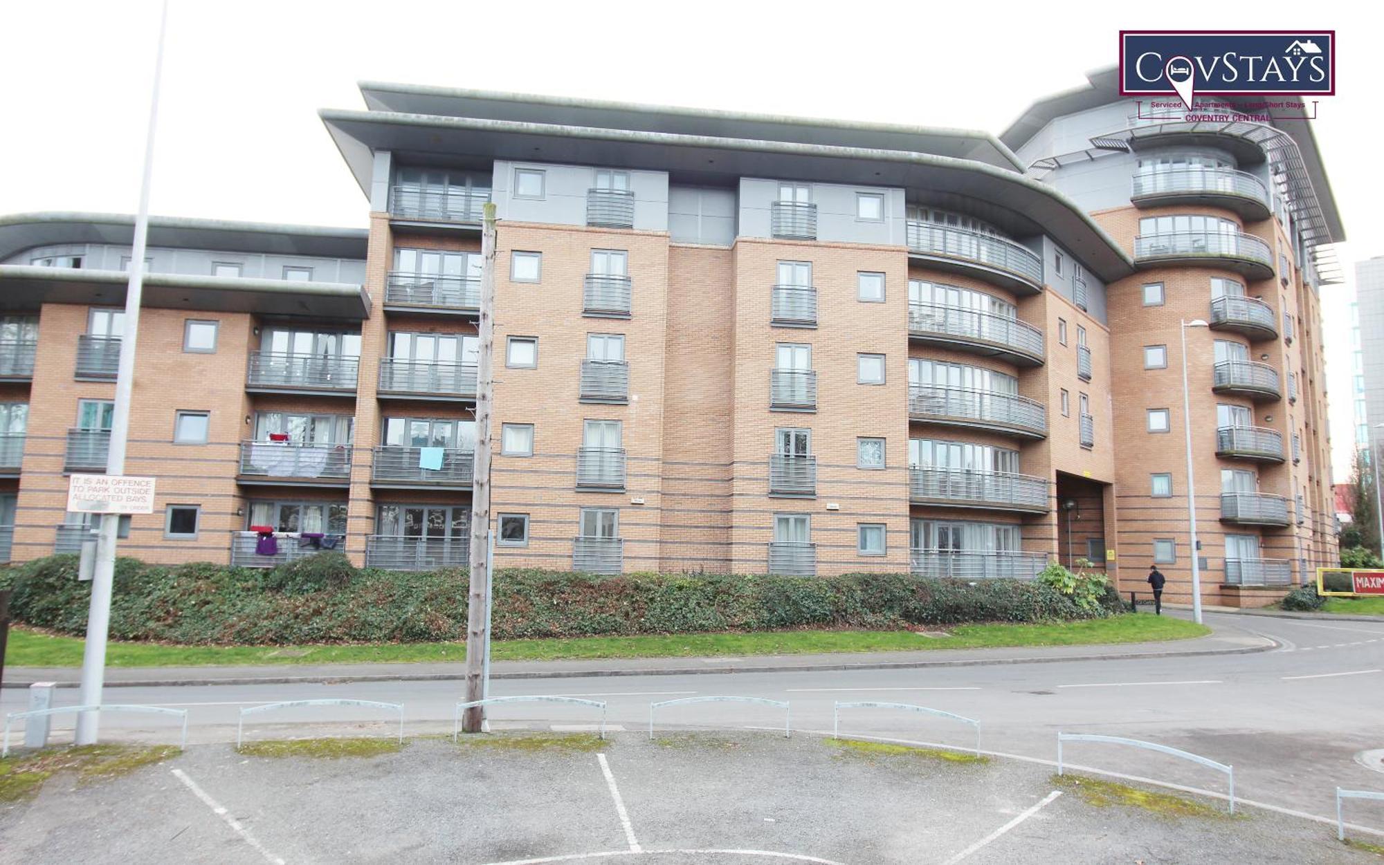 Triumph House - 3-Bed 2-Bath Apartment In Coventry City Centre By Covstays Eksteriør bilde